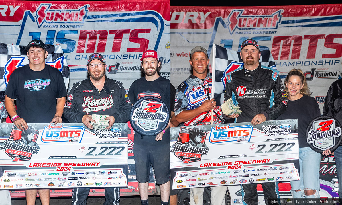 Phillips, Junghans top twin 22-lappers in USMTS Grant Junghans Memorial opener